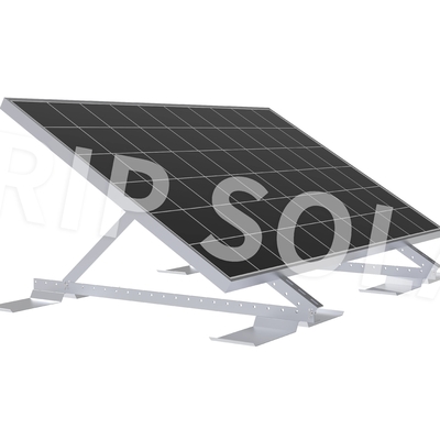 25-30 años de vida útil Sistema de montaje de techo solar de barandillas de lastre para techo plano