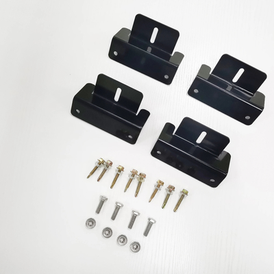 Bracket Z de aluminio para el montaje de paneles solares en la función del sistema energético de RV