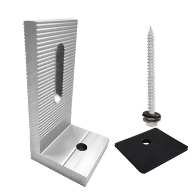 Estructura de montaje solar para techos de estaño con material SUS304 y norma AS/NZS1170 DIN1055