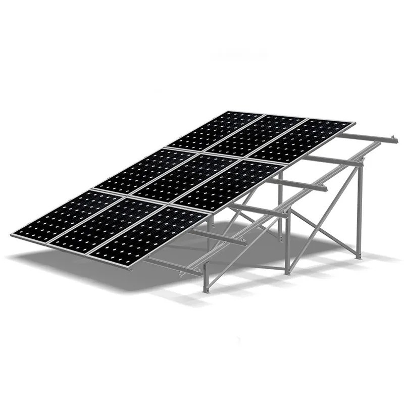 Sistema de montaje en tierra para parques solares certificado ISO9001/CE y vida útil de 25 años