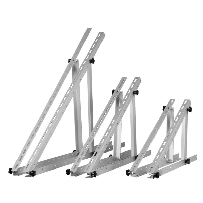 Carga de nieve 1.5KN/m2 Soportes ajustables para paneles solares para marcos de montaje de módulos solares