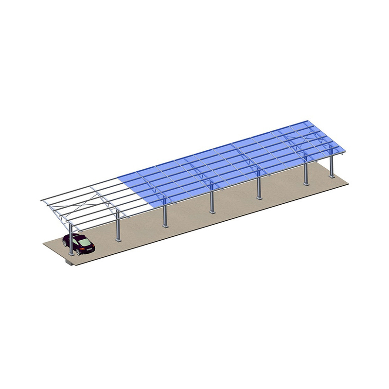 Kit de montaje de aluminio solar para carpintería para carga de viento 60m/s Sistema de conector de techo solar