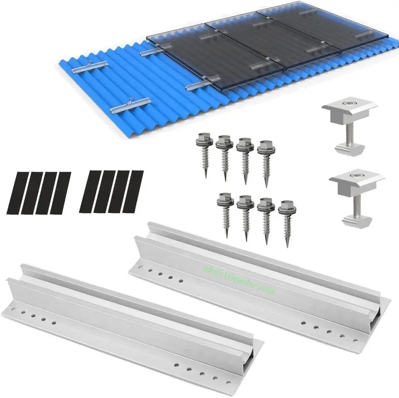 Clampada de conector solar para paneles solares en orientación paisajista/retratista